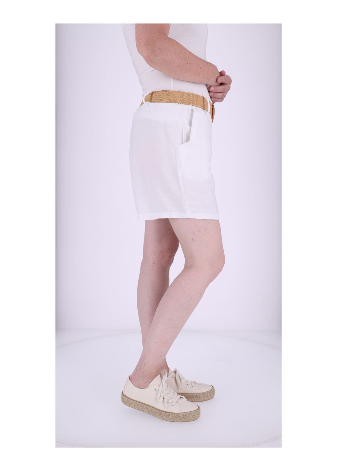 Splash of Color Viskose-Shorts Damen