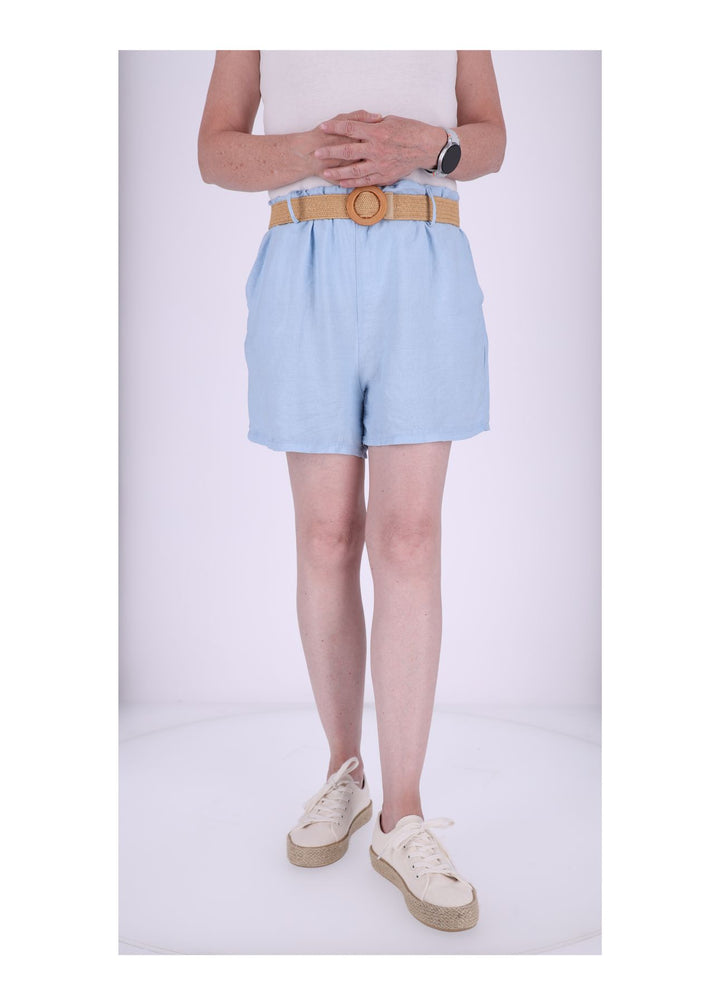 Splash of Color Viskose-Shorts Damen