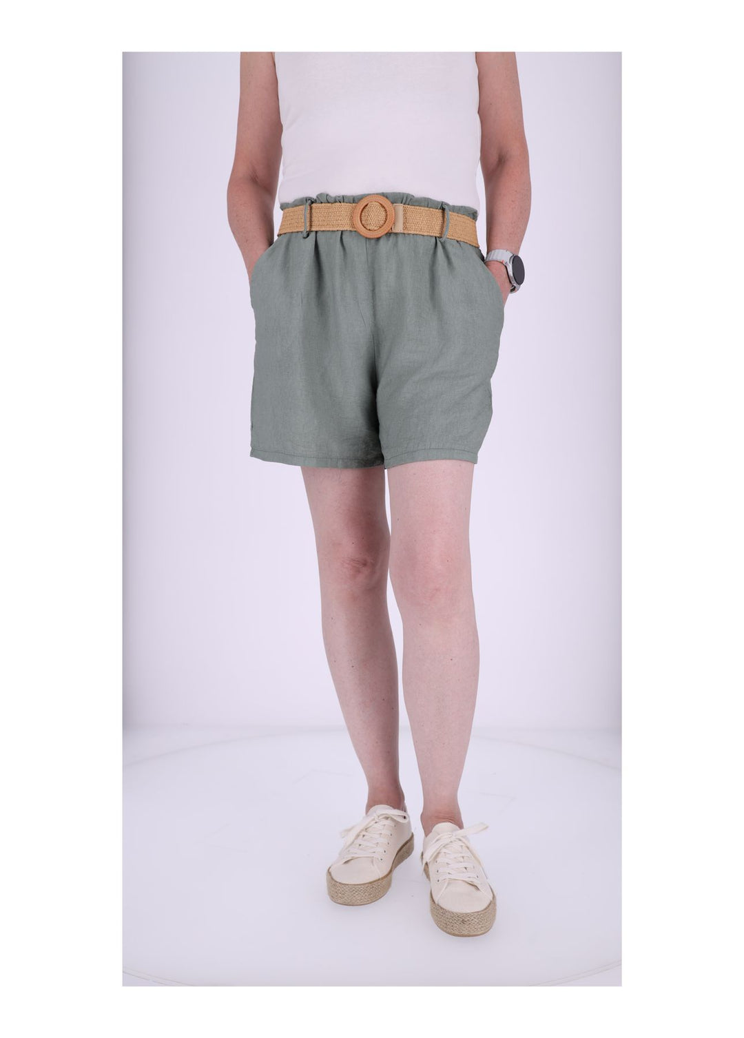 Short Damen Gürtel Viskose