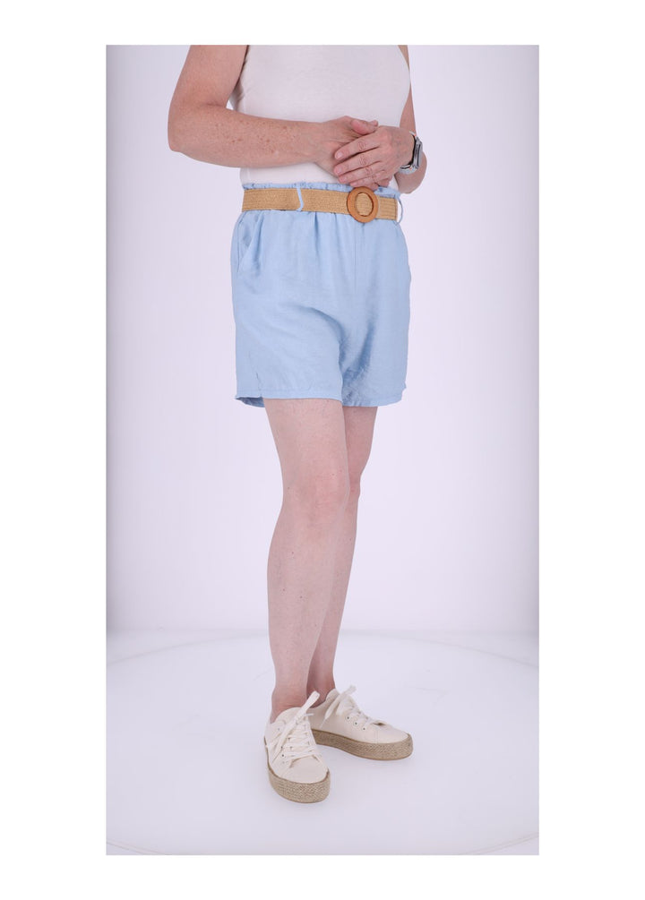 Splash of Color Viskose-Shorts Damen