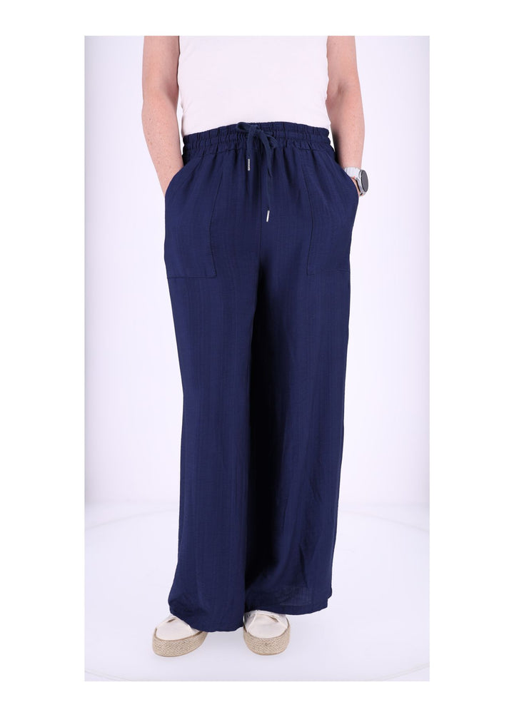 Hose Damen Viskose Struktur