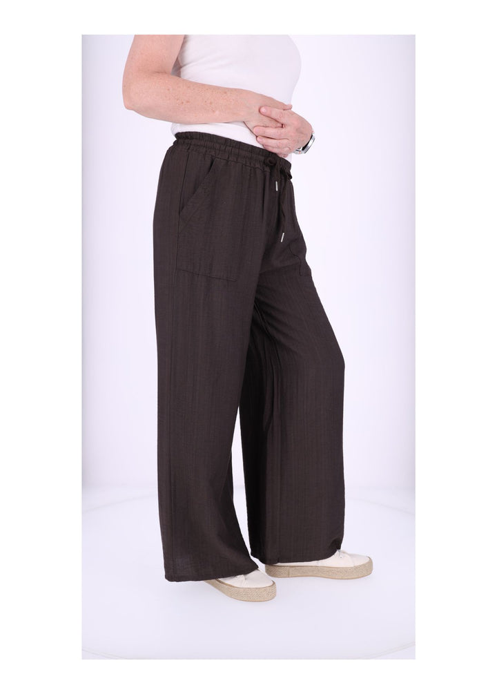 Hose Damen Viskose Struktur