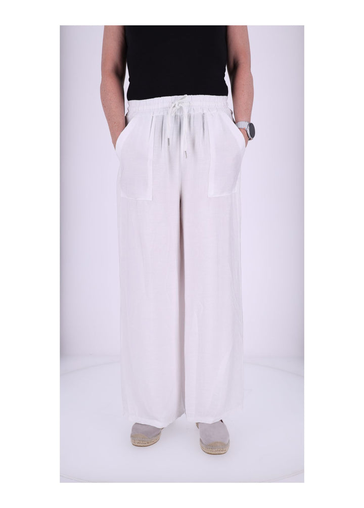 Hose Damen Viskose Struktur