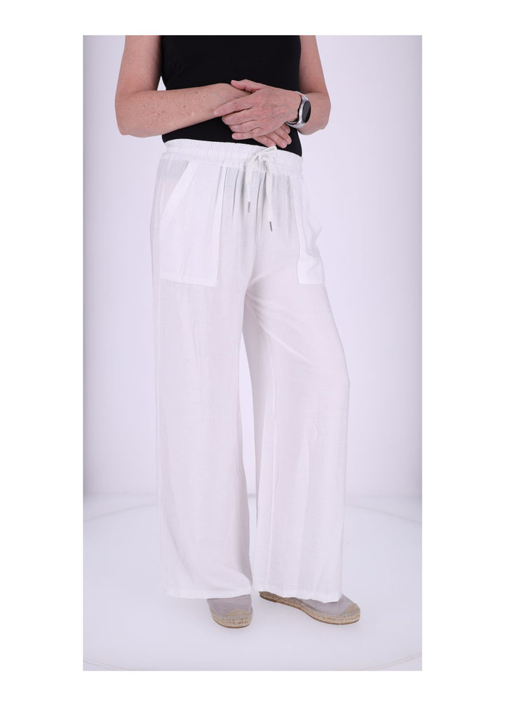 Hose Damen Viskose Struktur