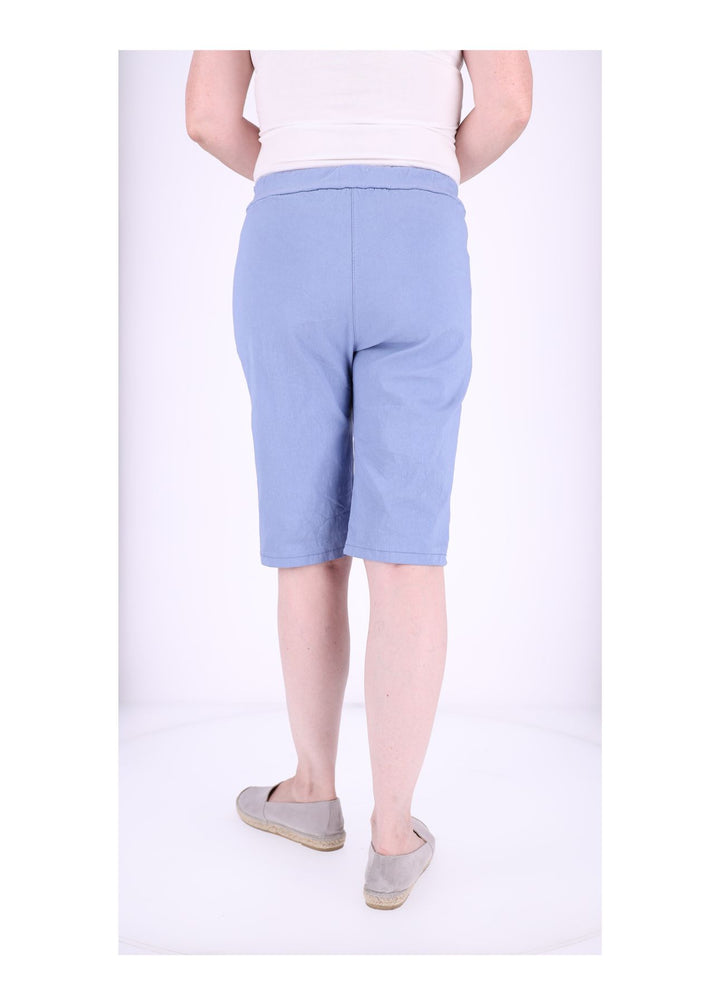 Joggingshort Damen angedeutete Knopfleiste