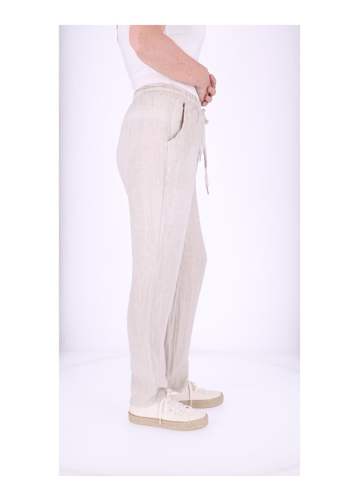 Leinenhose Damen Schlupfhose