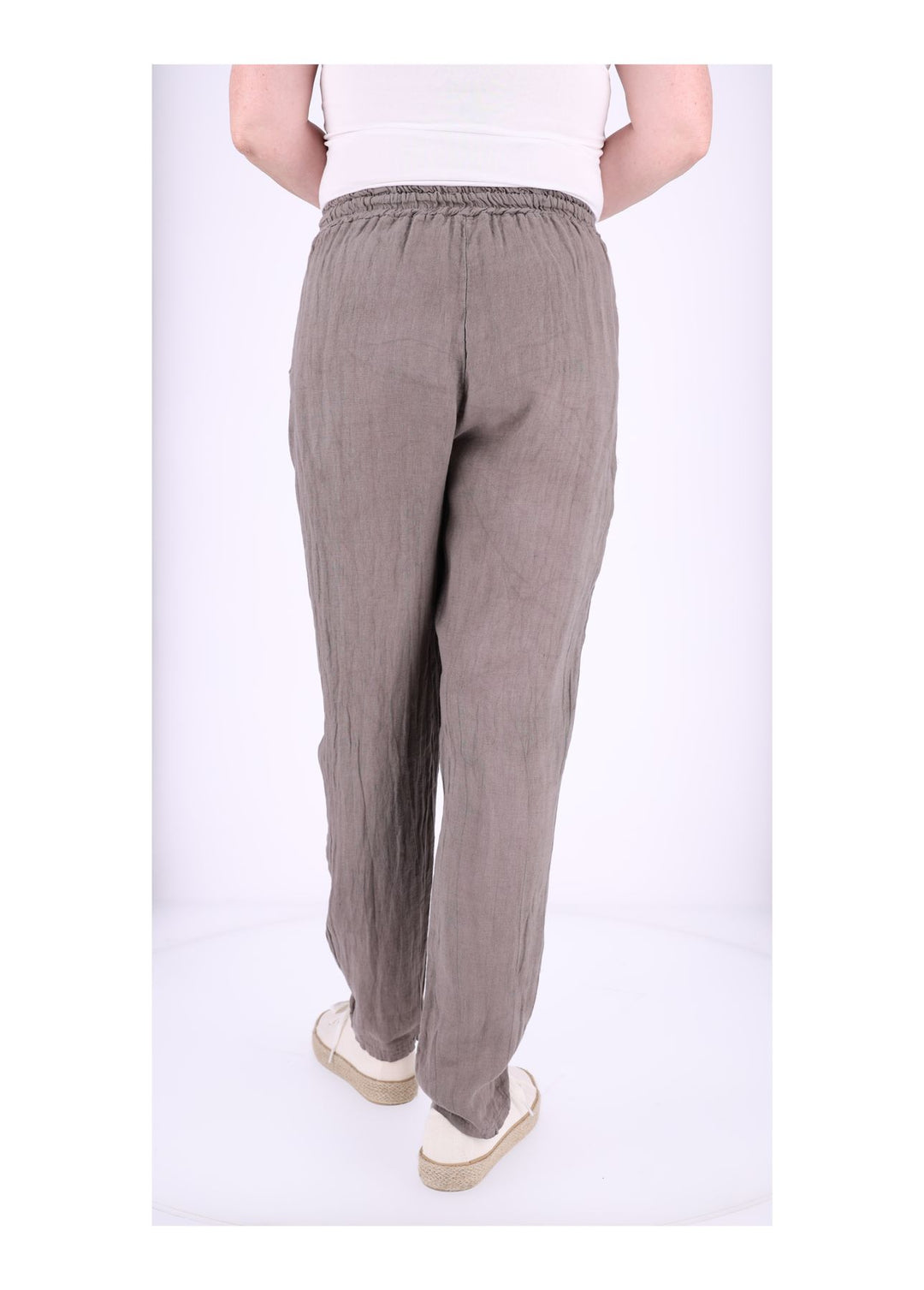 Leinenhose Damen Schlupfhose