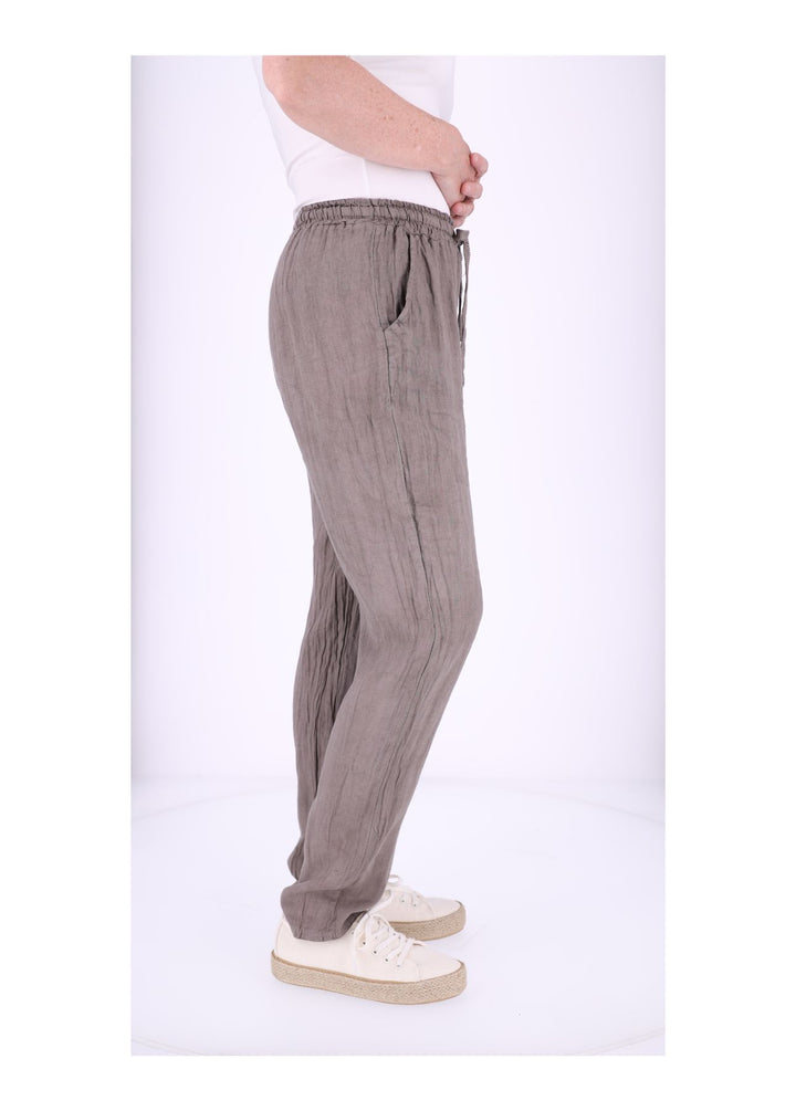 Leinenhose Damen Schlupfhose