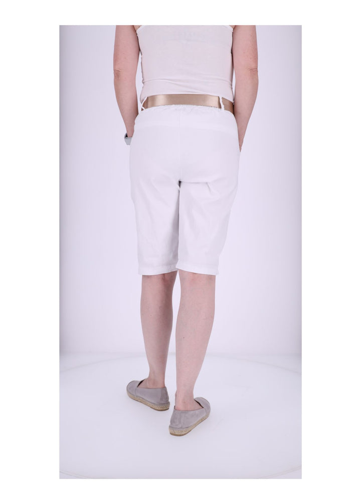 Bermuda Damen Gummizug Gürtel