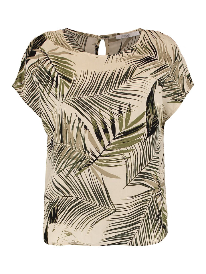 Hailys Damen T-Shirt Schwarz Viskose