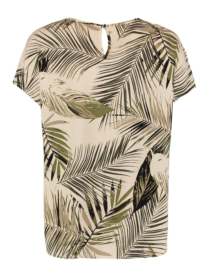 Hailys Damen T-Shirt Schwarz Viskose