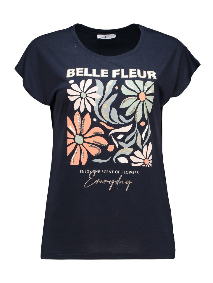 Hailys Damen T-Shirt mit Druck