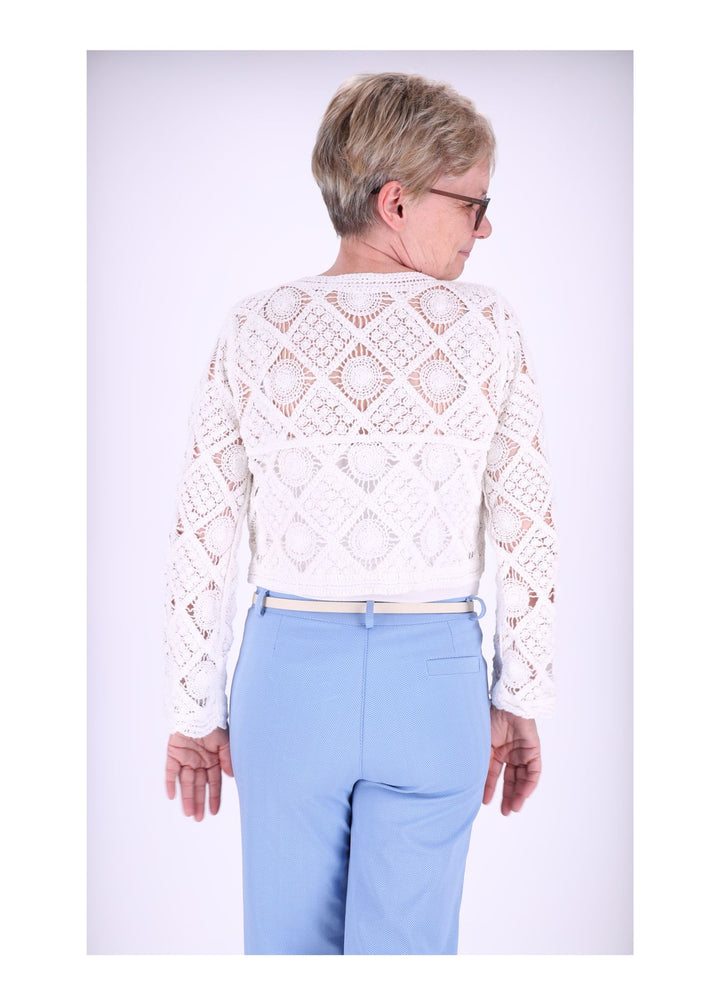 Bolerojacke Damen Häkeloptik