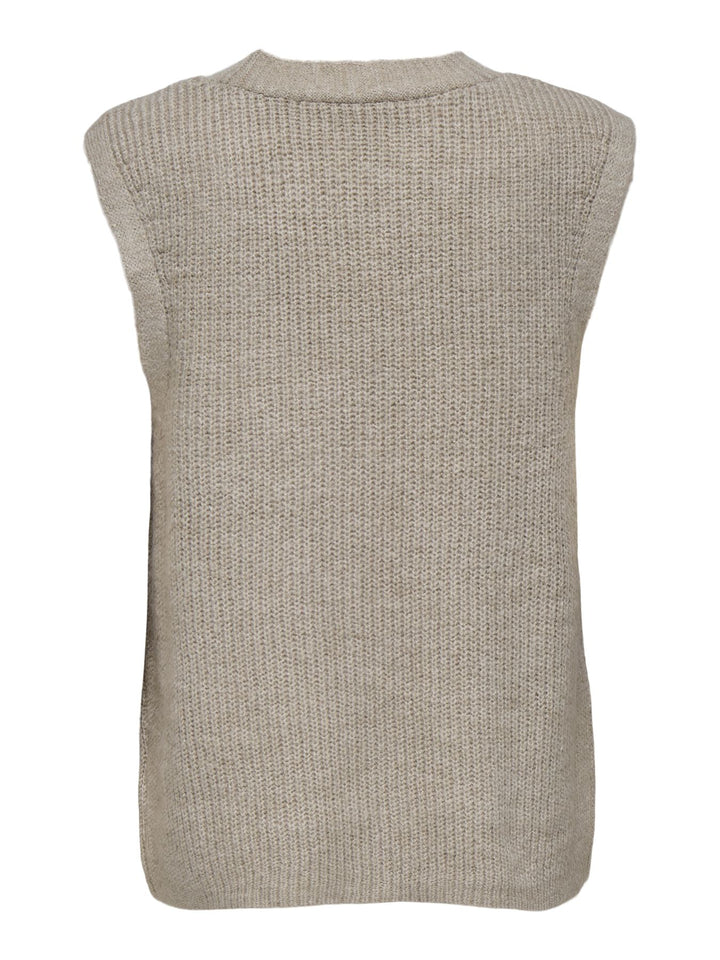 Damen ONLJANE SL V-NECK BUTTON VEST KNT