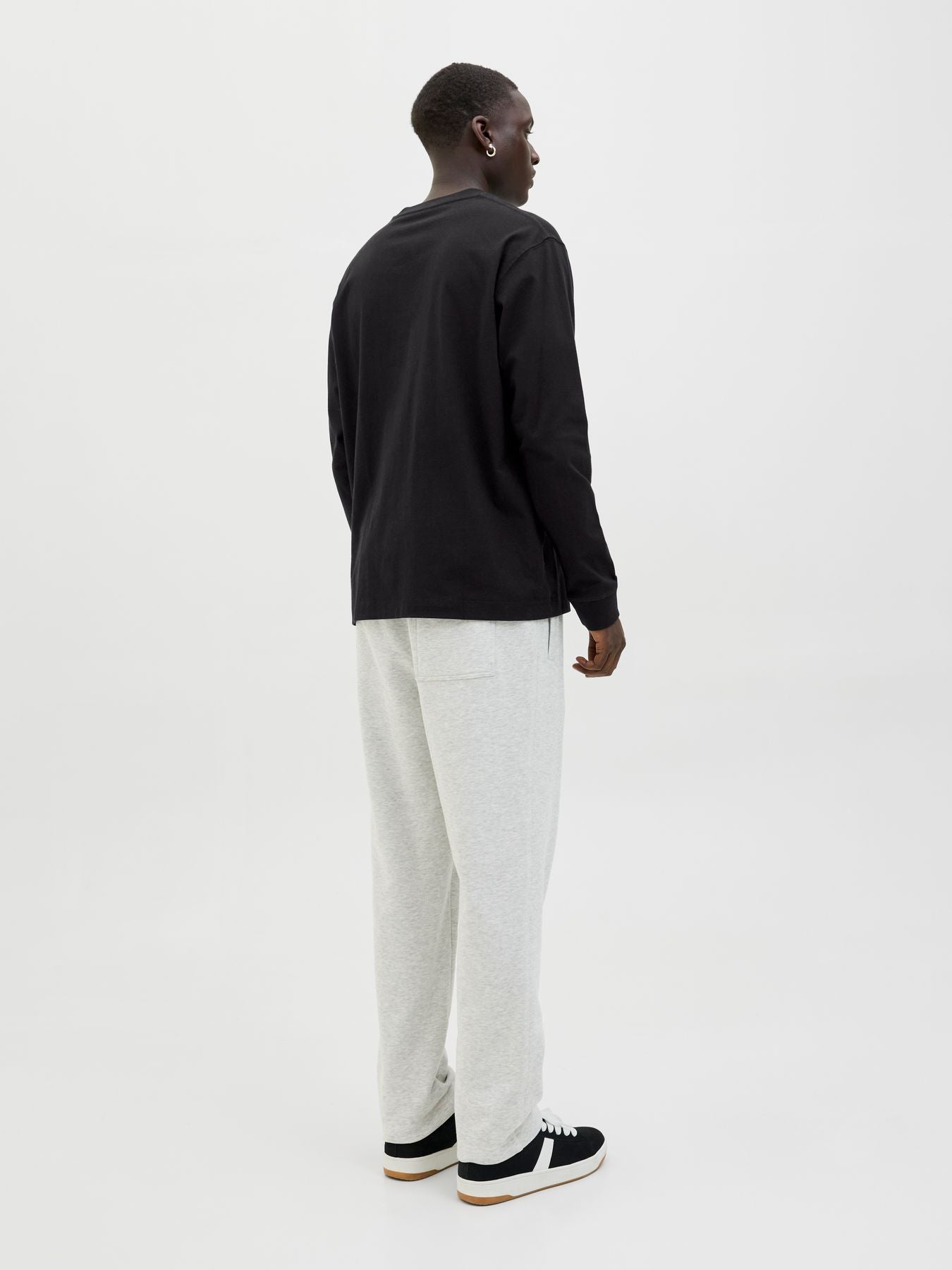 Herren JORNORREBRO EMB TEE LS CREW NECK