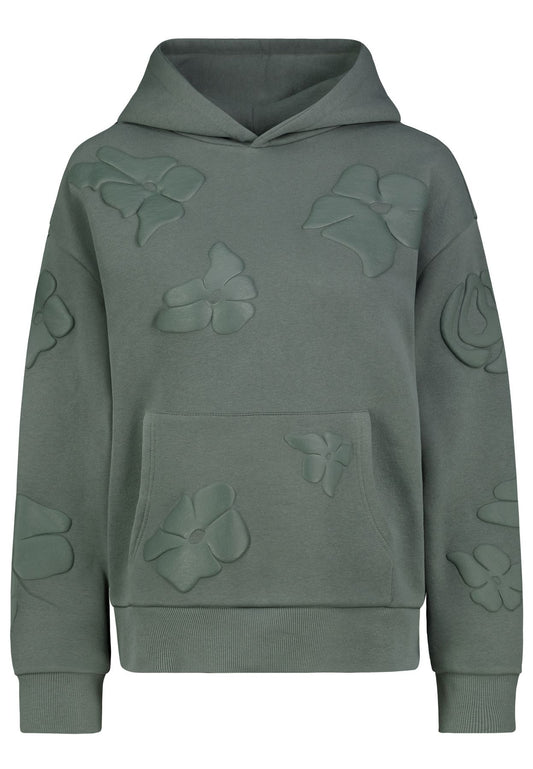Damen DOB Sweat, langarm, Kapuze mit Dart
