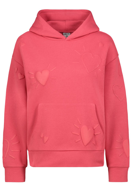 Damen DOB Sweat, langarm, Kapuze mit Dart