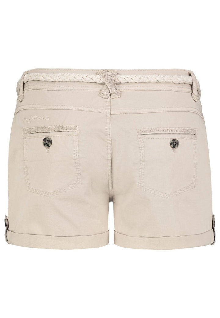 Damen DOB Shorts, Falten vorne, Passe,