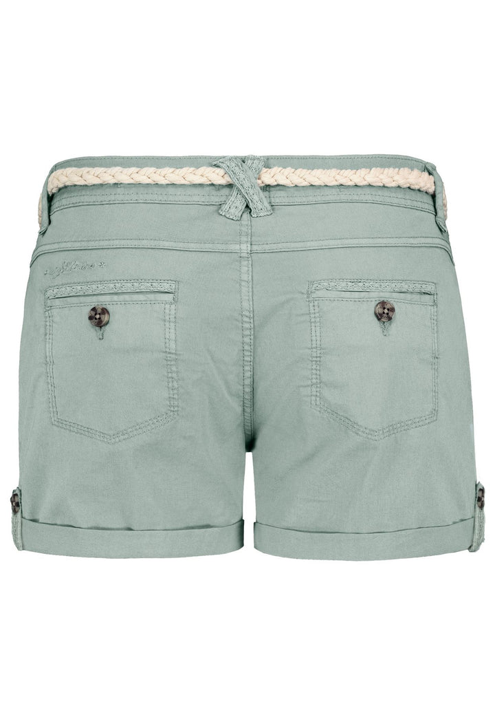 Damen DOB Shorts, Falten vorne, Passe,