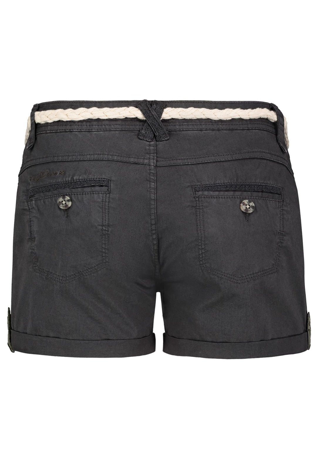 Damen DOB Shorts, Falten vorne, Passe,