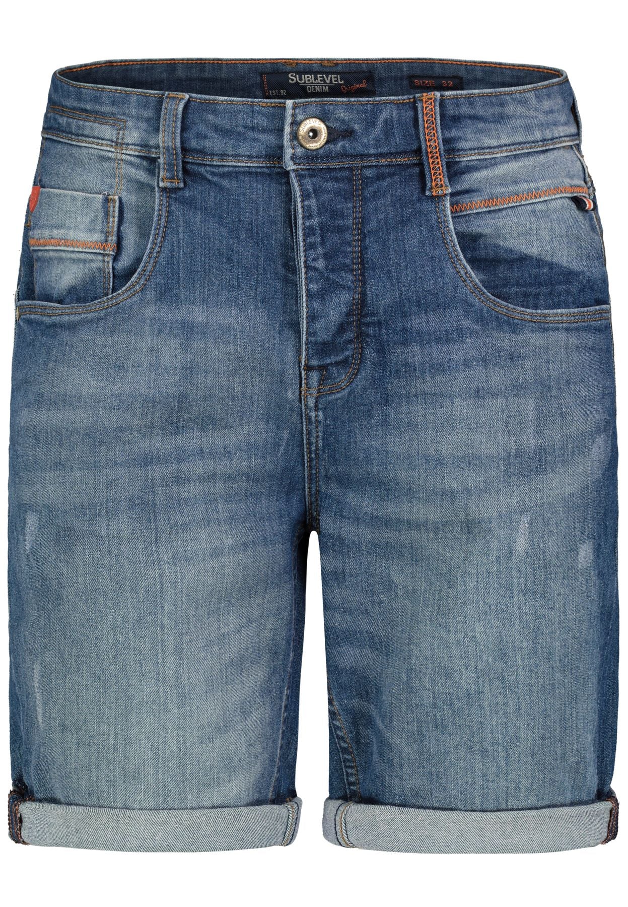 Herren NOS:ASALEX, HAKA Jeans,Bermuda, 5-p
