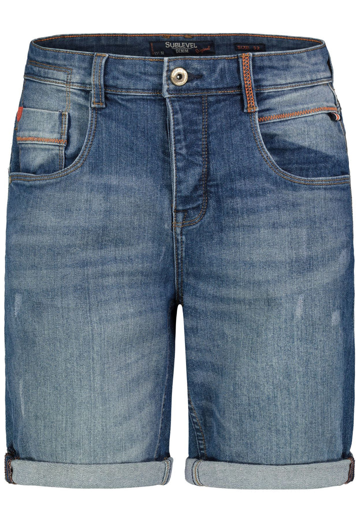 Herren NOS:ASALEX, HAKA Jeans,Bermuda, 5-p