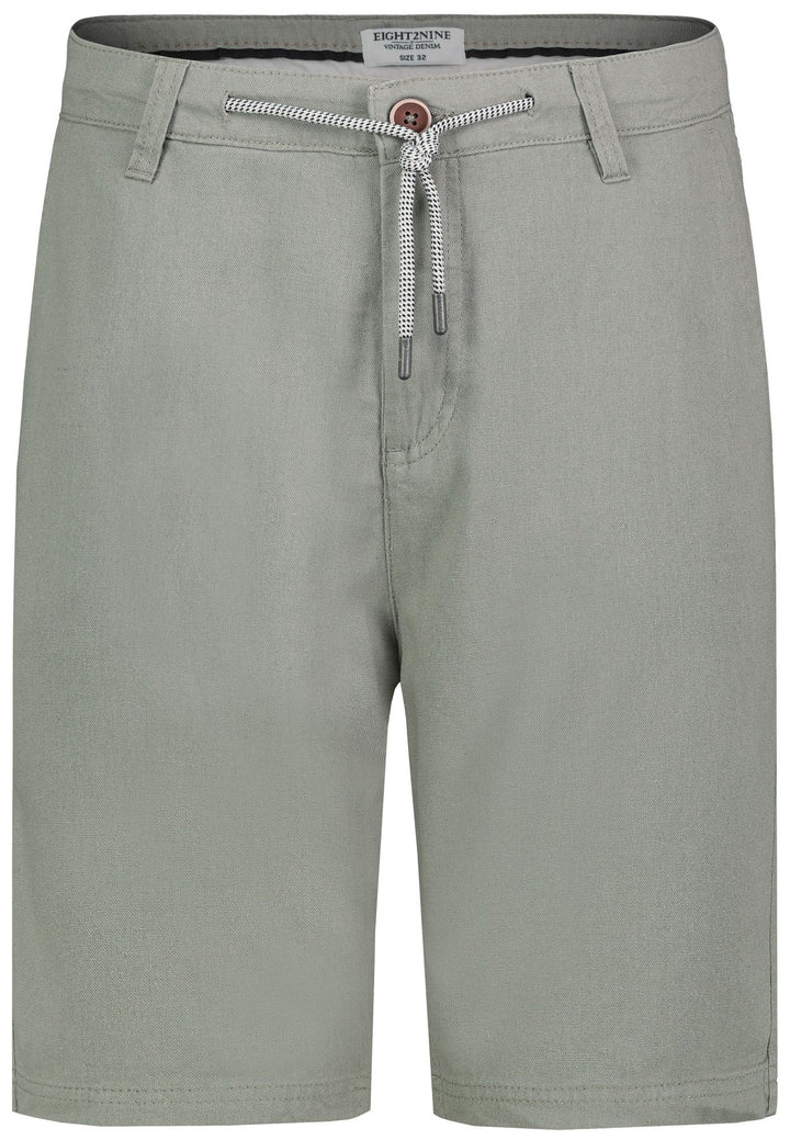 Herren HAKA Leinen Chinoshorts, Paspeltasc