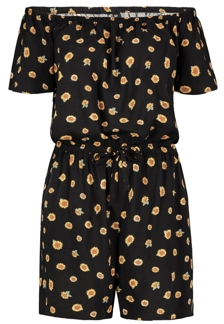 Damen DOB Jumpsuit, CarmenAusschnitt mit