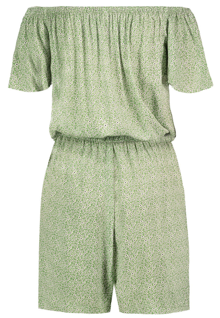 Damen DOB Jumpsuit, CarmenAusschnitt mit