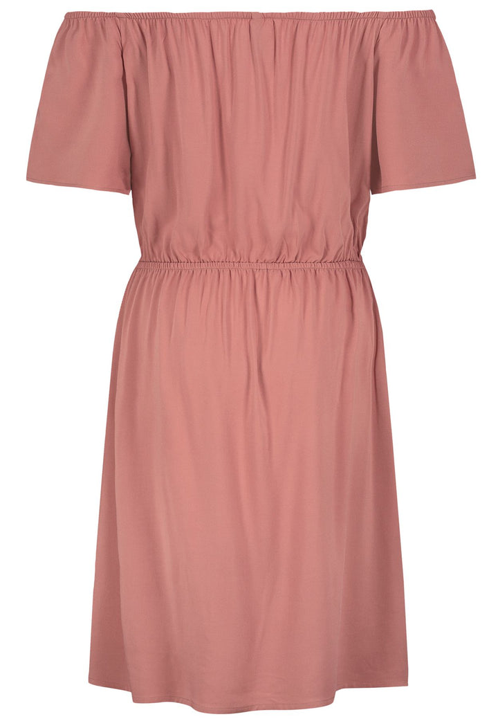 Damen DOB Carmenkleid, Kurzarm, Raglan,