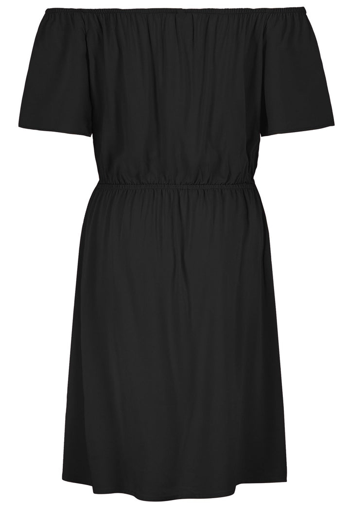 Damen DOB Carmenkleid, Kurzarm, Raglan,