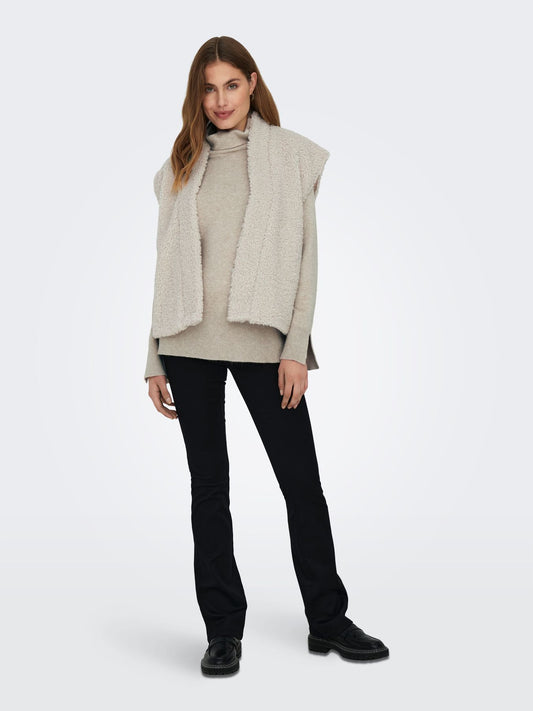 Damen ONLNAYA TEDDY WAISTCOAT CS OTW
