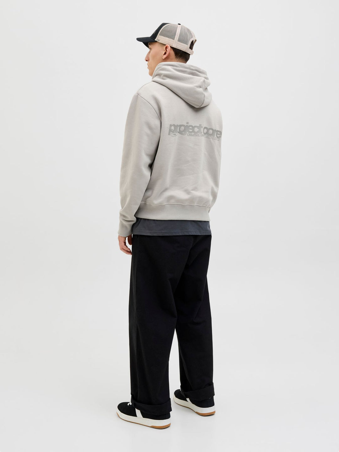 Herren JCOUNION PRINT SWEAT HOOD NOOS