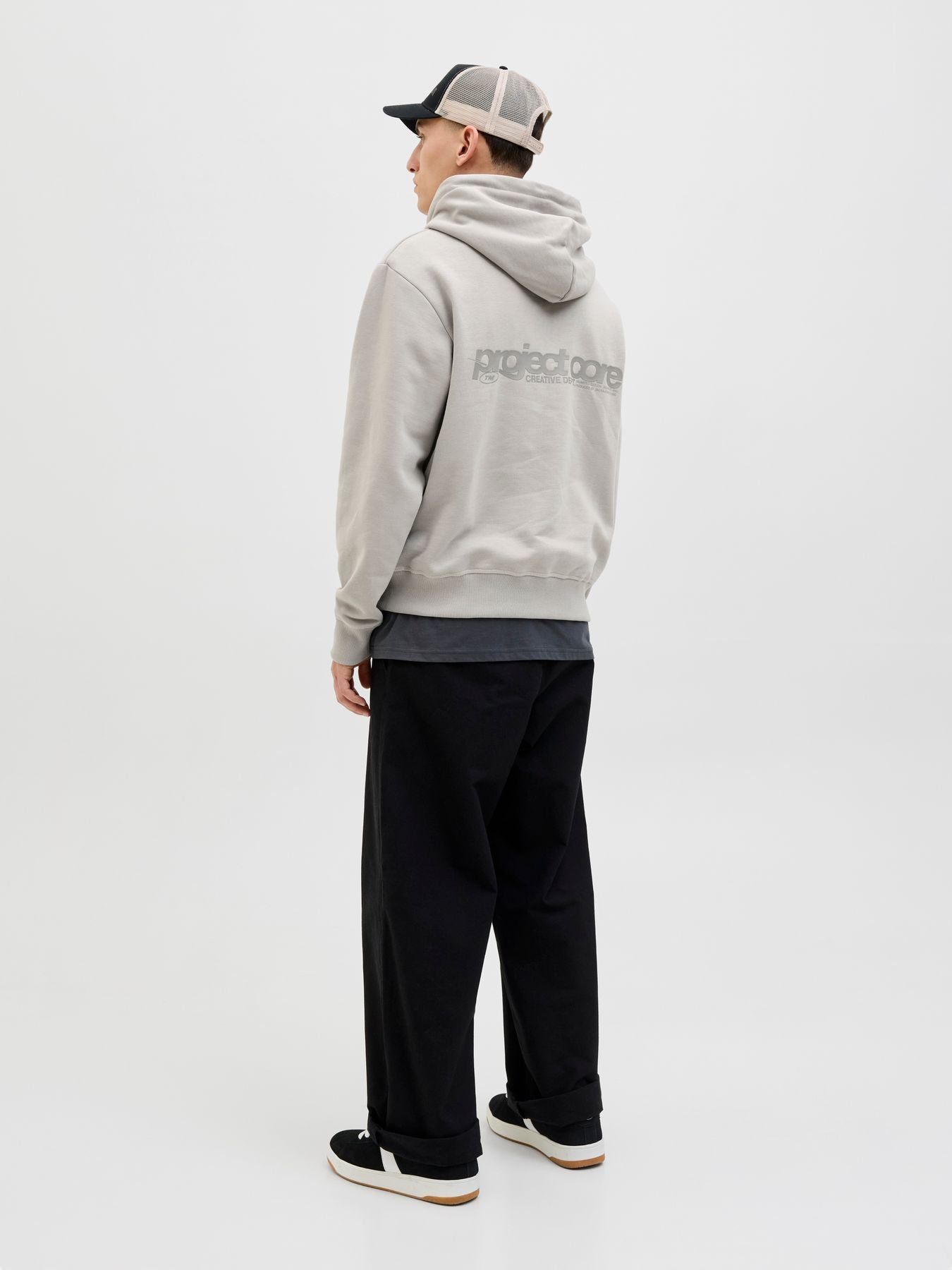 Herren JCOUNION PRINT SWEAT HOOD NOOS