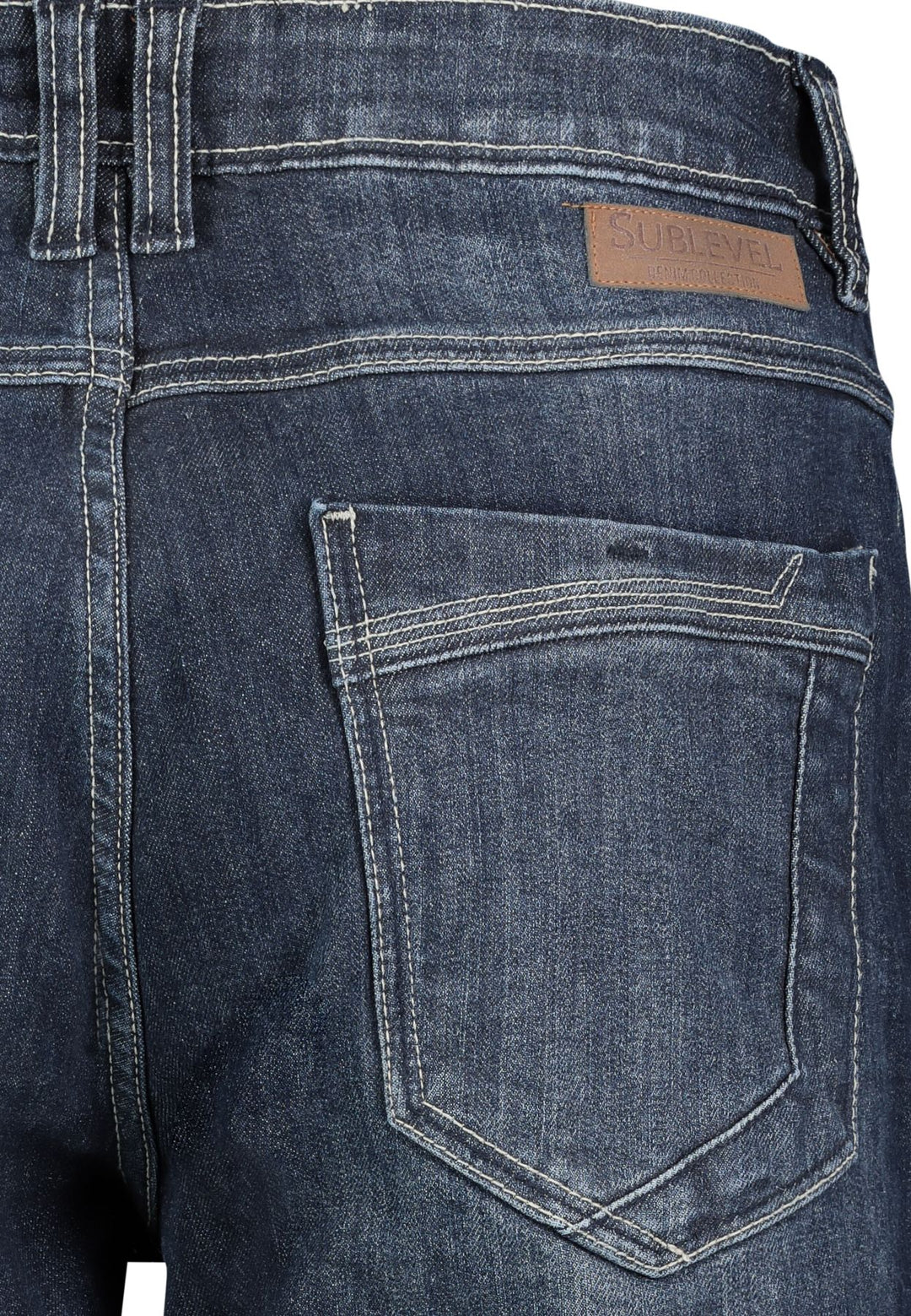 Herren HAKA Jeans,Bermuda, 5-pocket, vord.