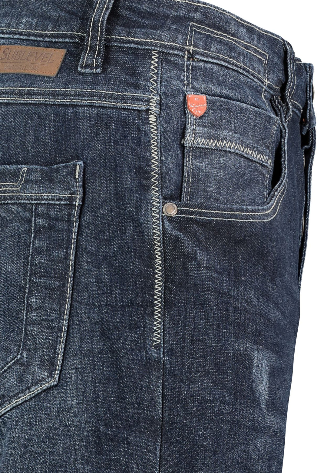 Herren HAKA Jeans,Bermuda, 5-pocket, vord.