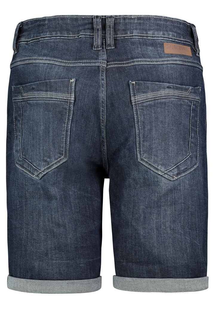 Herren HAKA Jeans,Bermuda, 5-pocket, vord.
