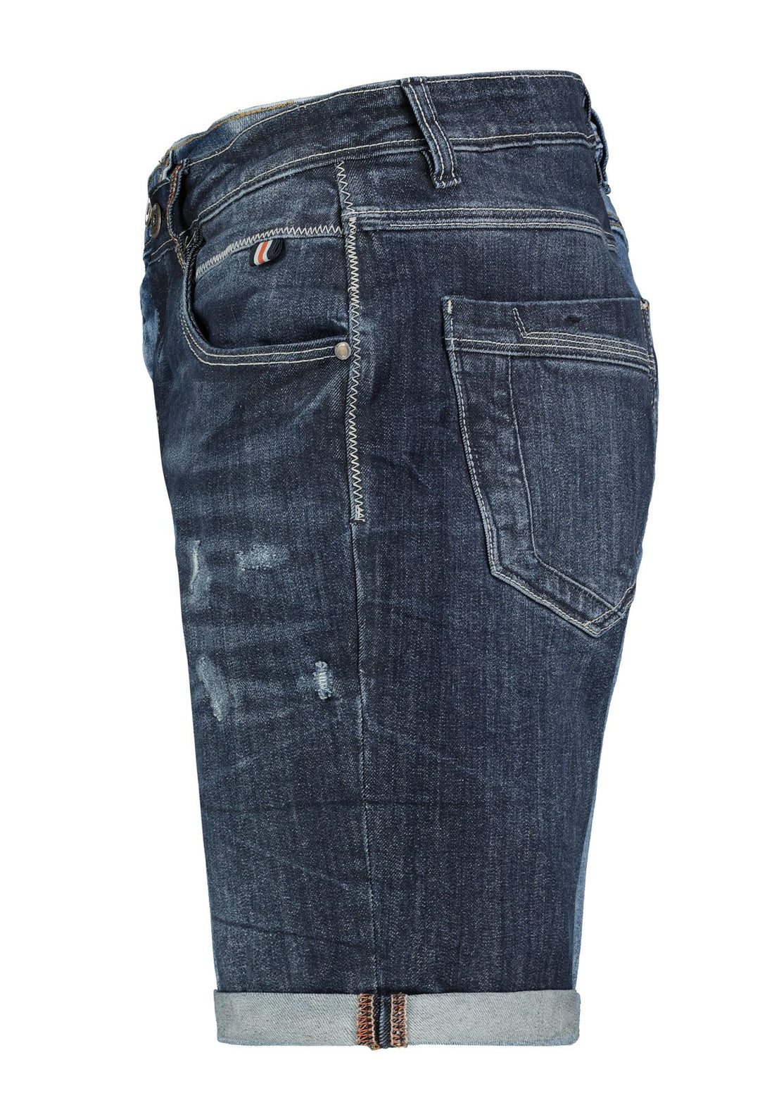 Herren HAKA Jeans,Bermuda, 5-pocket, vord.