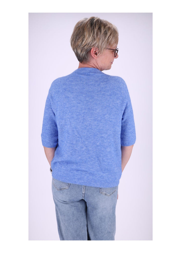 Strickpullover Damen kurzarm ohne Naht