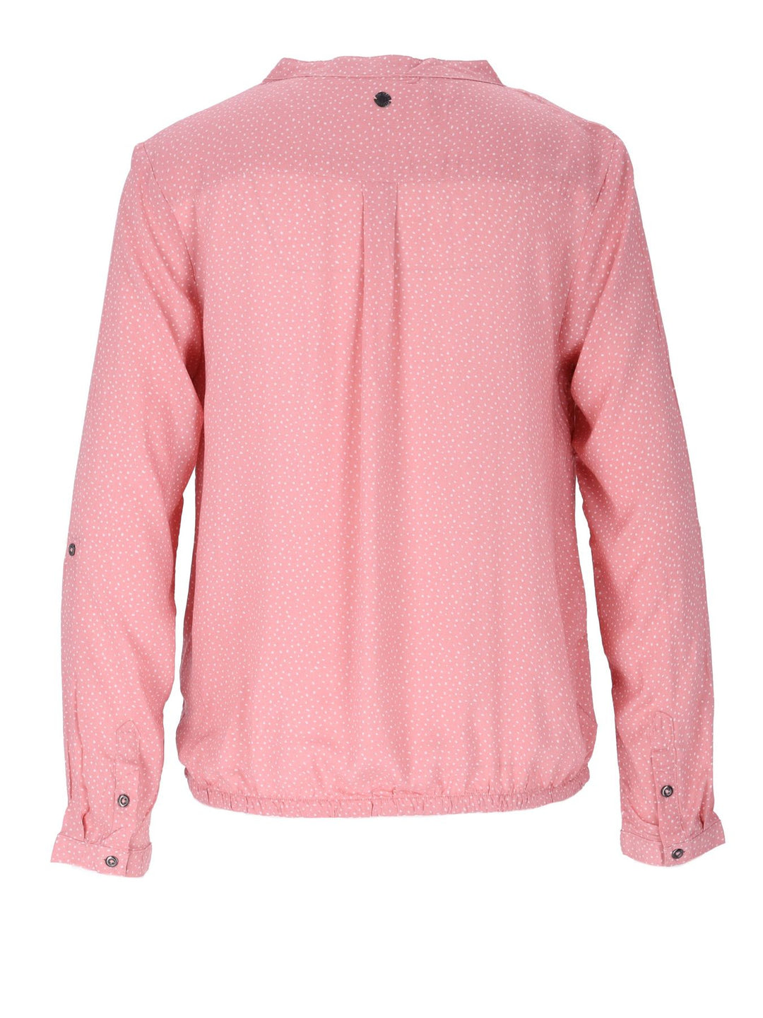 Bluse Damen Gummizug AOP Punkte