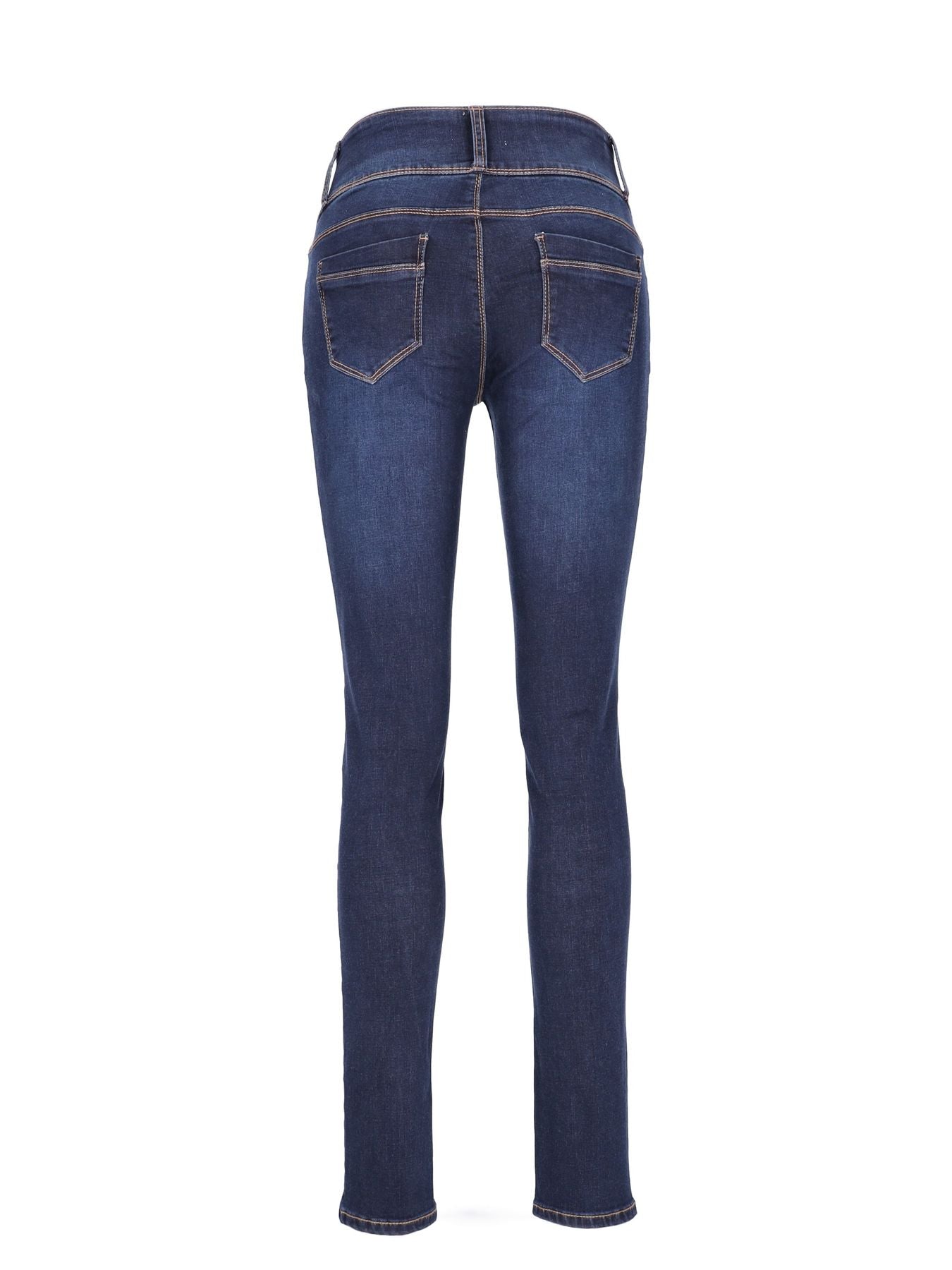 High Waist Jeans, 3 Buttons