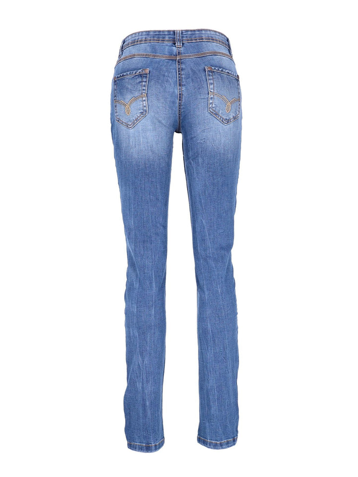 SPLASH of color-B Damenjeans Straight Long