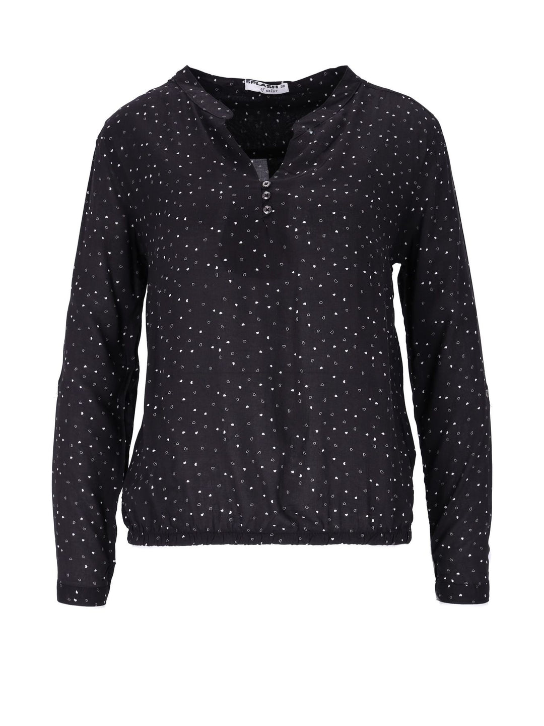 Bluse mit Herzen