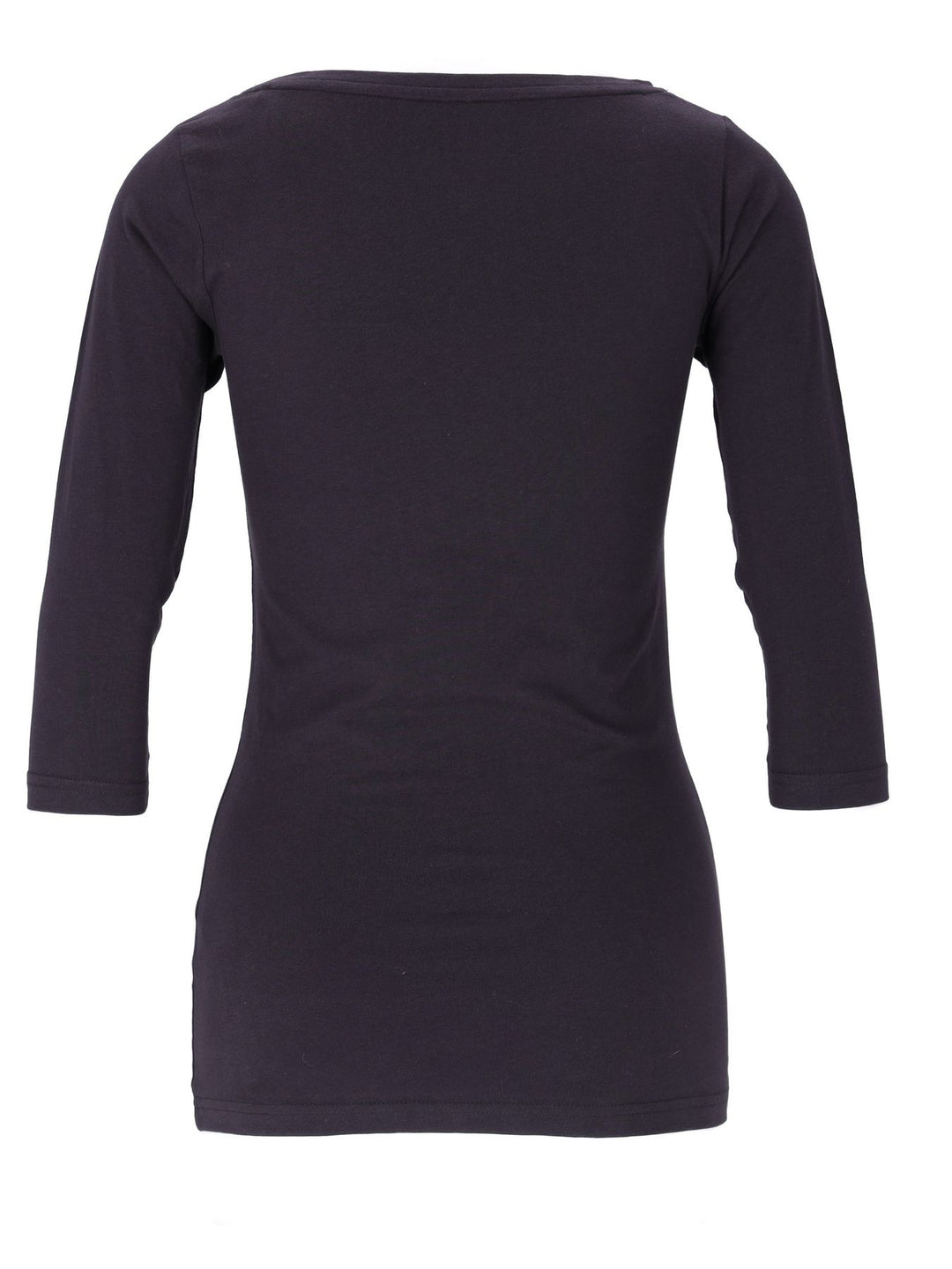 Shirt 3/4 Arm Baumwolle Schwarz