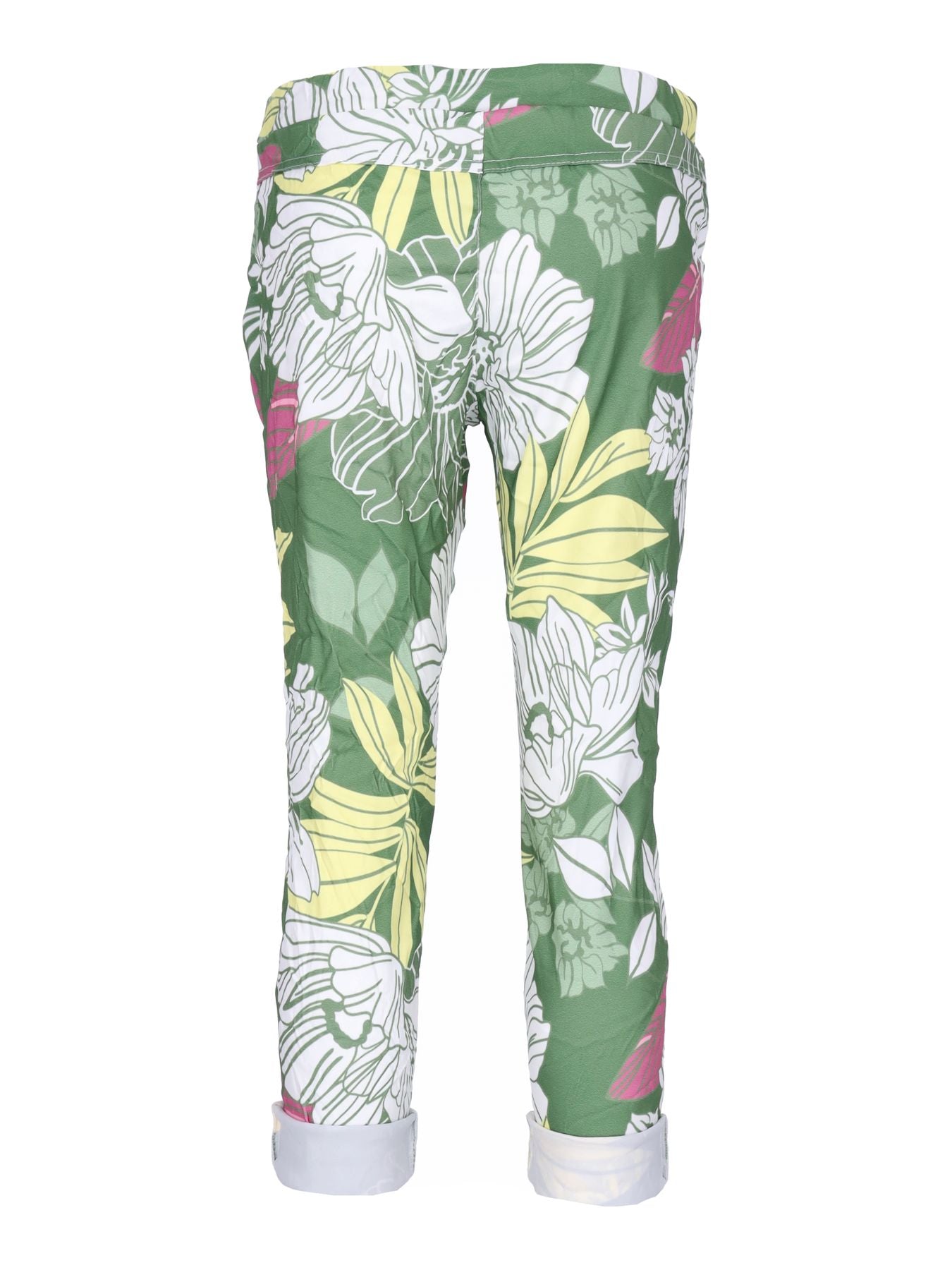 Da. Hose Joggingstyle Flower