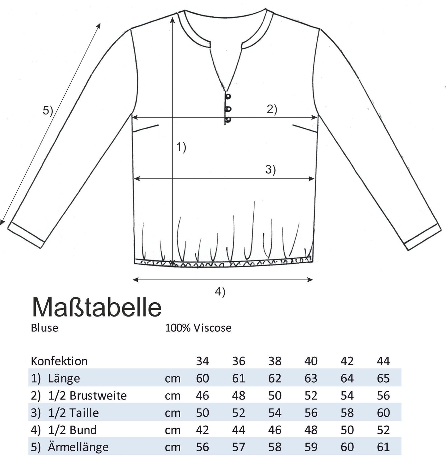 Bluse mit Punkten