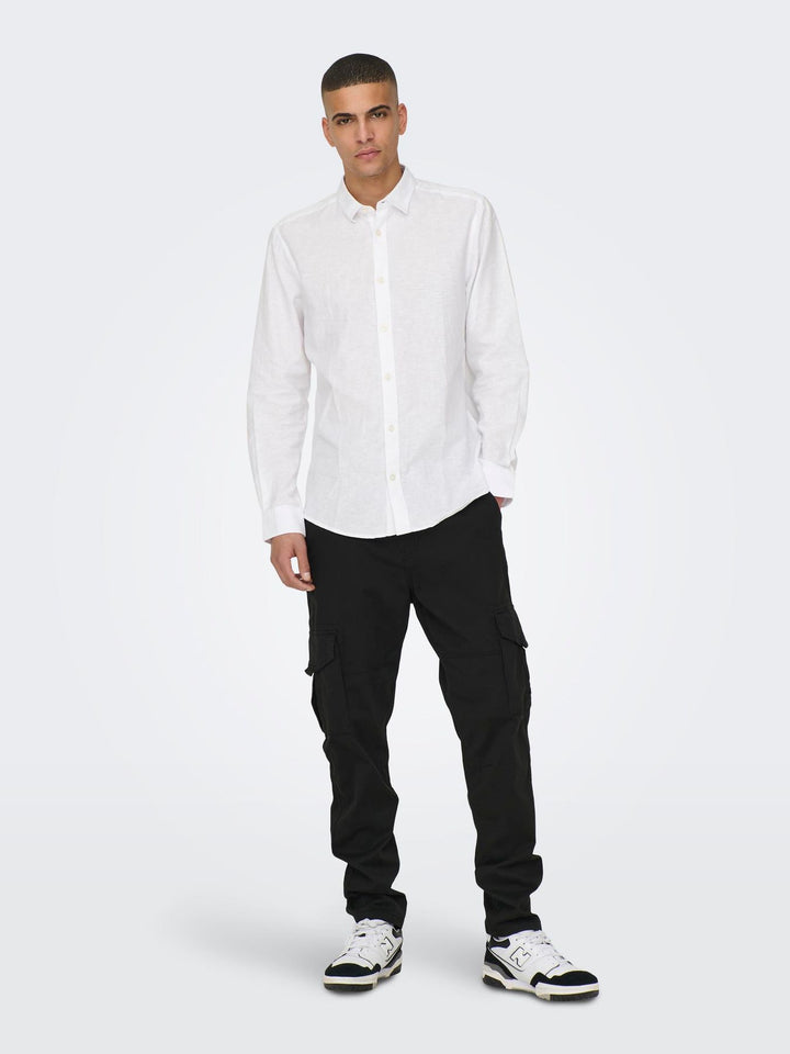 Herren Hemd Leinen