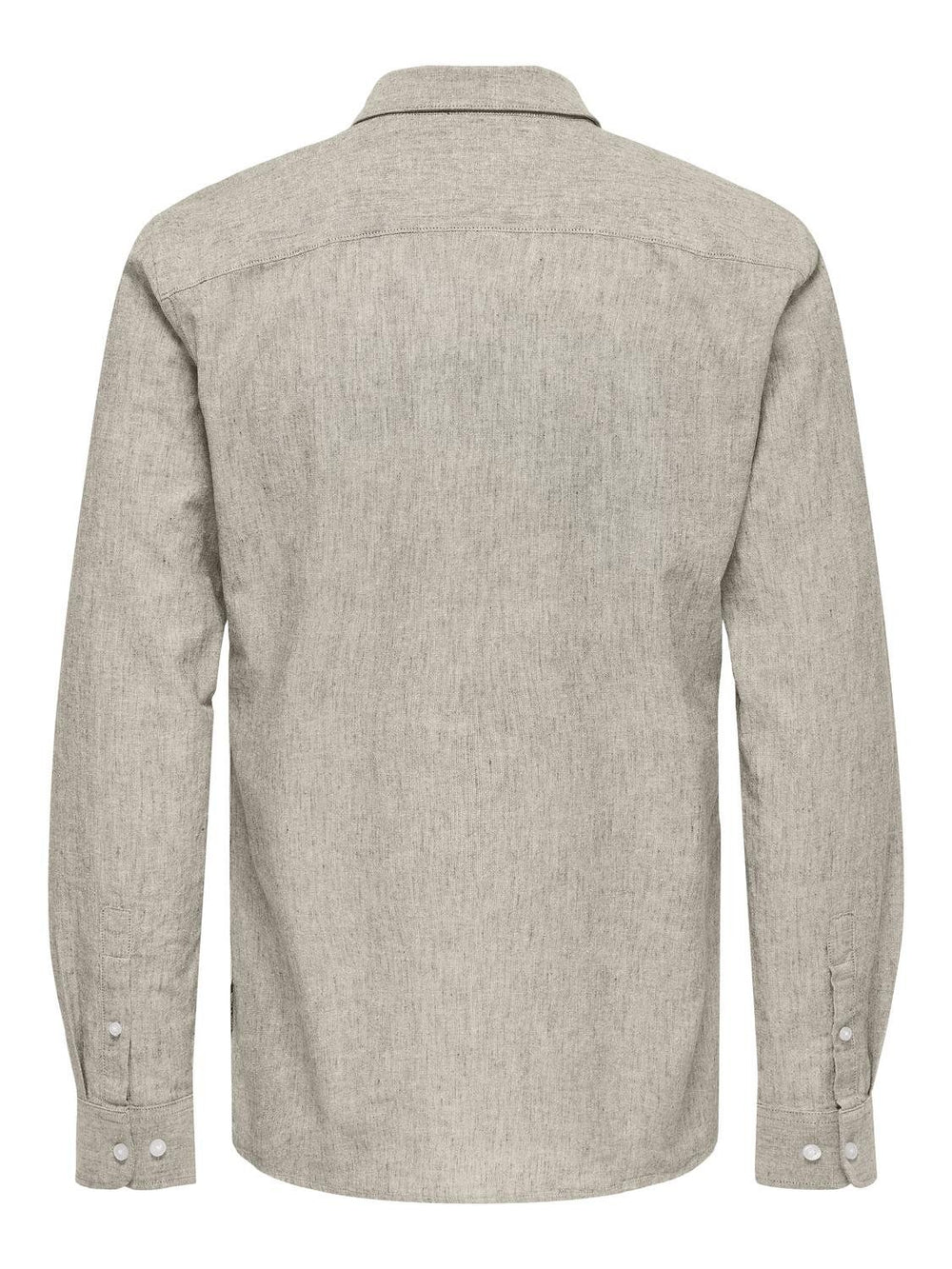 Beiges Herren Slim Fit Hemd
