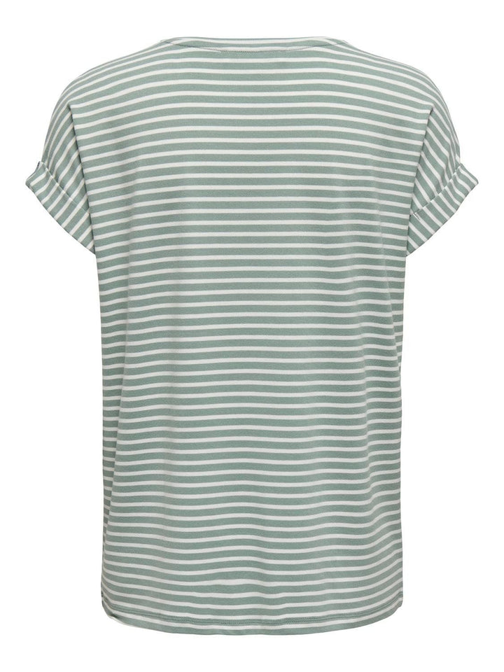 Damen ONLMOSTER STRIPE O-NECK TOP