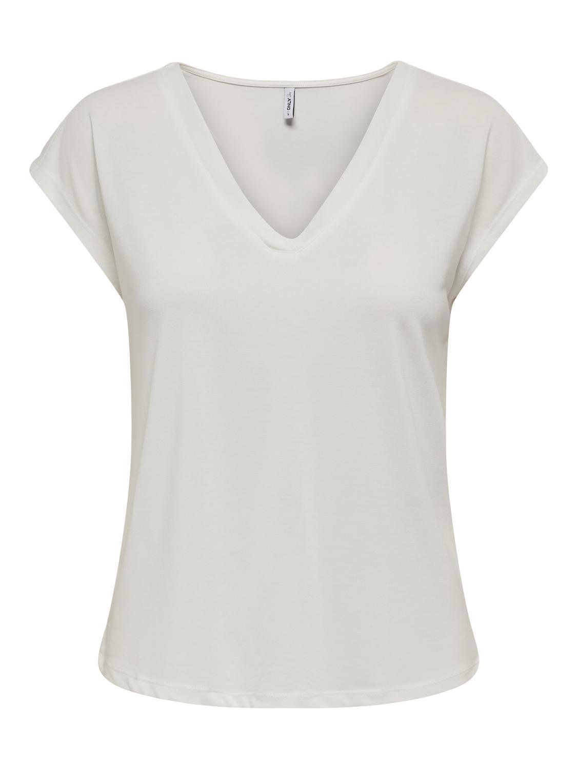 Damen ONLFREE LIFE S/S MOD.V-NECK TOP